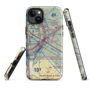 All West Airport (AK77) VFR Sectional  Tough iPhone Case