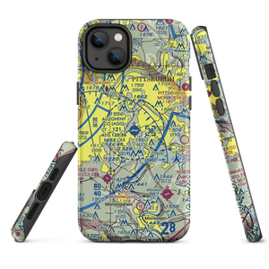 Allegheny County Airport (AGC) VFR Sectional  Tough iPhone Case