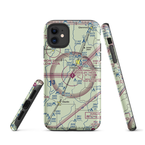 Allen Parish Airport (ACP) VFR Sectional  Tough iPhone Case