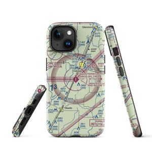 Allen Parish Airport (ACP) VFR Sectional  Tough iPhone Case