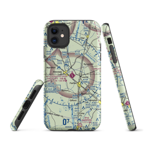 Allendale County Airport (AQX) VFR Sectional  Tough iPhone Case
