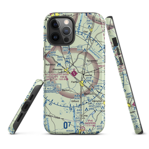 Allendale County Airport (AQX) VFR Sectional  Tough iPhone Case