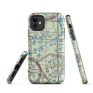 Alley Oop Airport (68IN) VFR Sectional  Tough iPhone Case