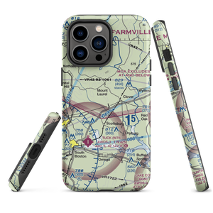 Alpha Hotel Airport (07VA) VFR Sectional  Tough iPhone Case