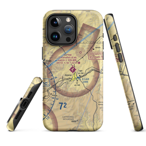 Alpine Casparis Municipal Airport (E38) VFR Sectional  Tough iPhone Case