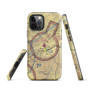 Alpine Casparis Municipal Airport (E38) VFR Sectional  Tough iPhone Case