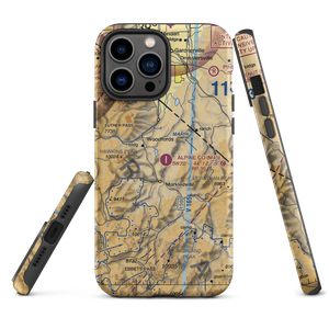 Alpine County Airport (M45) VFR Sectional  Tough iPhone Case