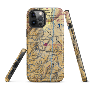Alpine County Airport (M45) VFR Sectional  Tough iPhone Case