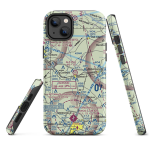 Als Airport (NR40) VFR Sectional  Tough iPhone Case