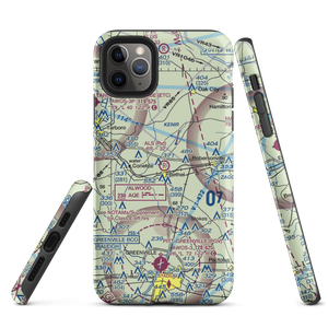 Als Airport (NR40) VFR Sectional  Tough iPhone Case