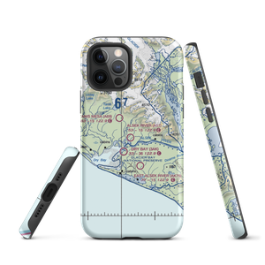 Alsek River Airport (A57) VFR Sectional  Tough iPhone Case