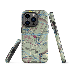 Altoona Blair County Airport (AOO) VFR Sectional  Tough iPhone Case