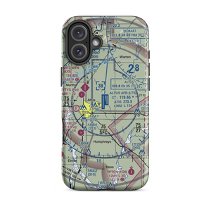 Altus Air Force Base (LTS) VFR Sectional  Tough iPhone Case