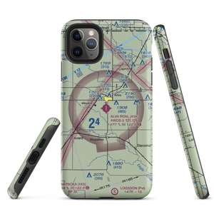 Alva Regional Airport (AVK) VFR Sectional  Tough iPhone Case