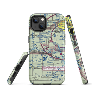 Amana Airport (C11) VFR Sectional  Tough iPhone Case