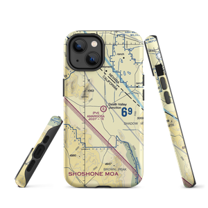 Amargosa Airport (70CL) VFR Sectional  Tough iPhone Case