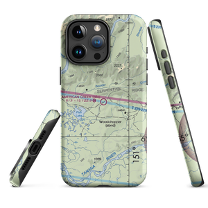 American Creek Airport (80A) VFR Sectional  Tough iPhone Case