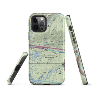 American Creek Airport (80A) VFR Sectional  Tough iPhone Case
