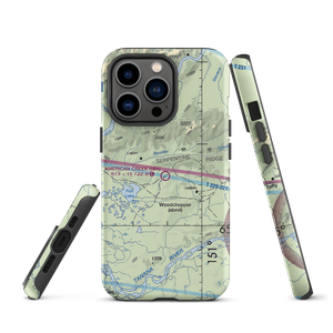 American Creek Airport (80A) VFR Sectional  Tough iPhone Case