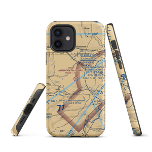 American Falconry Airport (45WY) VFR Sectional  Tough iPhone Case