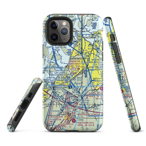 American Lake Seaplane Base (W37) VFR Sectional  Tough iPhone Case