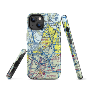 American Lake Seaplane Base (W37) VFR Sectional  Tough iPhone Case