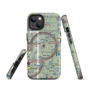 Amery Municipal Airport (AHH) VFR Sectional  Tough iPhone Case