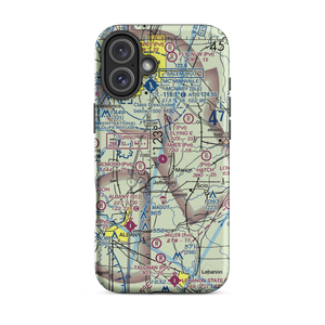 Ames Airport (21OG) VFR Sectional  Tough iPhone Case