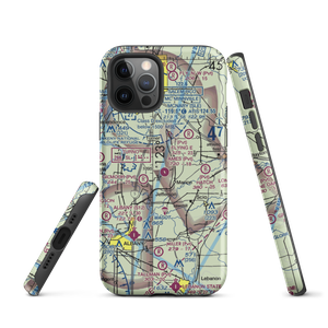 Ames Airport (21OG) VFR Sectional  Tough iPhone Case