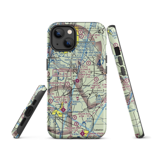 Ames Airport (21OG) VFR Sectional  Tough iPhone Case