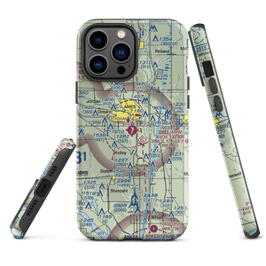 Ames Municipal Airport (AMW) VFR Sectional  Tough iPhone Case