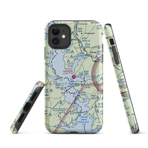 Ammons Airport (5LS9) VFR Sectional  Tough iPhone Case