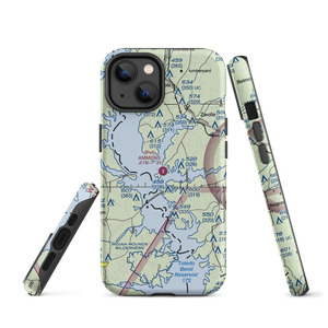 Ammons Airport (5LS9) VFR Sectional  Tough iPhone Case