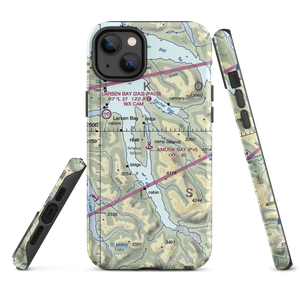 Amook Bay Seaplane Base (AK81) VFR Sectional  Tough iPhone Case