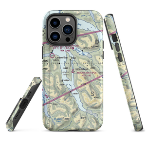 Amook Bay Seaplane Base (AK81) VFR Sectional  Tough iPhone Case