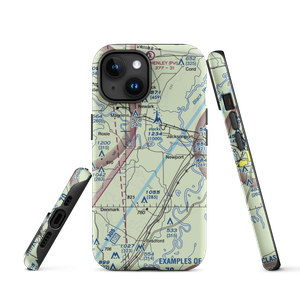 Amos Airport (AR56) VFR Sectional  Tough iPhone Case