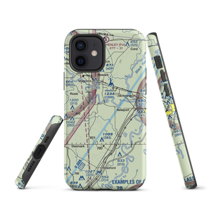 Amos Airport (AR56) VFR Sectional  Tough iPhone Case