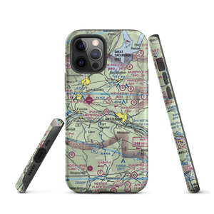 Amsterdam Airfield (NY87) VFR Sectional  Tough iPhone Case