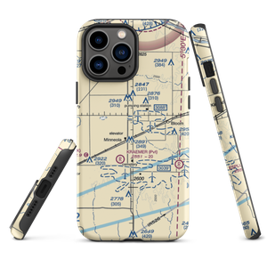 Amy Airport (SN94) VFR Sectional  Tough iPhone Case