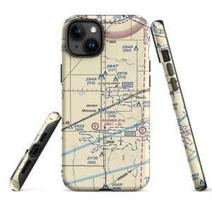 Amy Airport (SN94) VFR Sectional  Tough iPhone Case