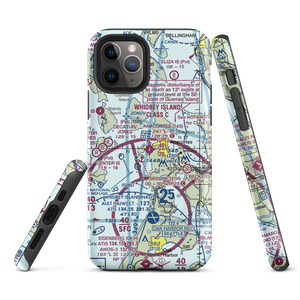 Anacortes Airport (74S) VFR Sectional  Tough iPhone Case