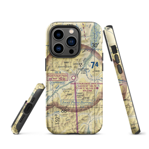 Anaktuvuk Pass Airport (AKP) VFR Sectional  Tough iPhone Case