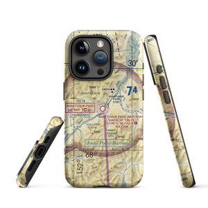 Anaktuvuk Pass Airport (AKP) VFR Sectional  Tough iPhone Case