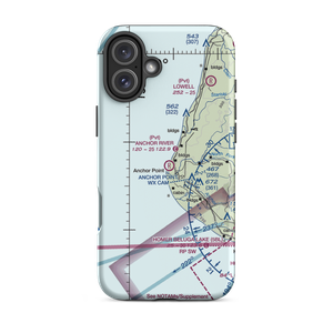 Anchor River Airpark (AK00) VFR Sectional  Tough iPhone Case