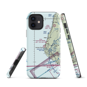 Anchor River Airpark (AK00) VFR Sectional  Tough iPhone Case