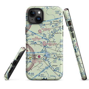 Anchorage Farm Field (56TX) VFR Sectional  Tough iPhone Case