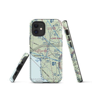 Ancient Oaks Airport (39FD) VFR Sectional  Tough iPhone Case