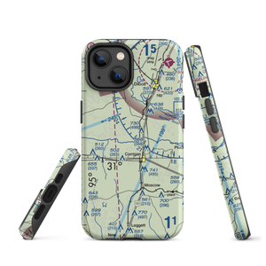 Anderosa Airpark (TA43) VFR Sectional  Tough iPhone Case