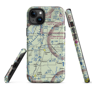 Anderson Airport (5MI4) VFR Sectional  Tough iPhone Case