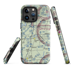 Anderson Airport (5MI4) VFR Sectional  Tough iPhone Case